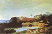 Frans Post Hacienda (mk08) china oil painting reproduction